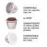 102 Opercules compostables - Informations - Caps Me - Plaine d'Arômes