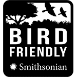 Logo certification Bird Friendly - Café Plaine d'Arômes