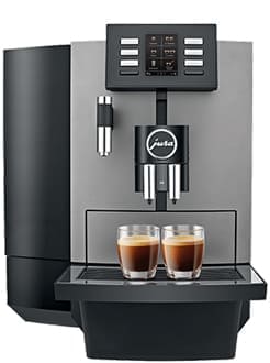 Machine à café professionnel X6 de la marque JURA fournis par Plaine d'Arômes
