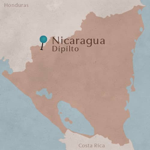 Carte Nicaragua - rÃ©gion dipilto
