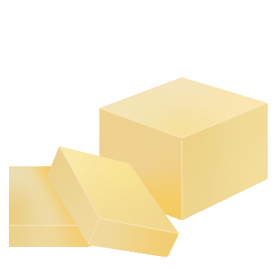 Illustration d'une tablette de beurre - Plaine d'ArÃ´mes