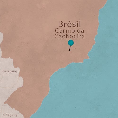 Bresil rÃ©gion Carmo da Cachoeira