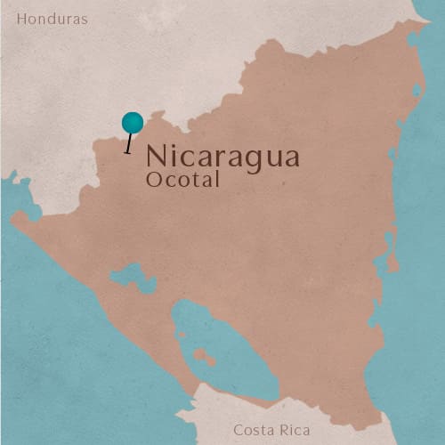 Carte Nicaragua - rÃ©gion Ocotal