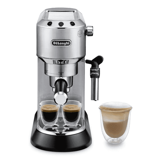 Machine expresso percolateur De'Longhi couleur silver (argenté)