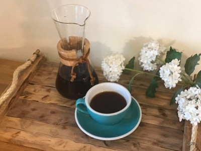Café filtre avec une cafetière Chemex