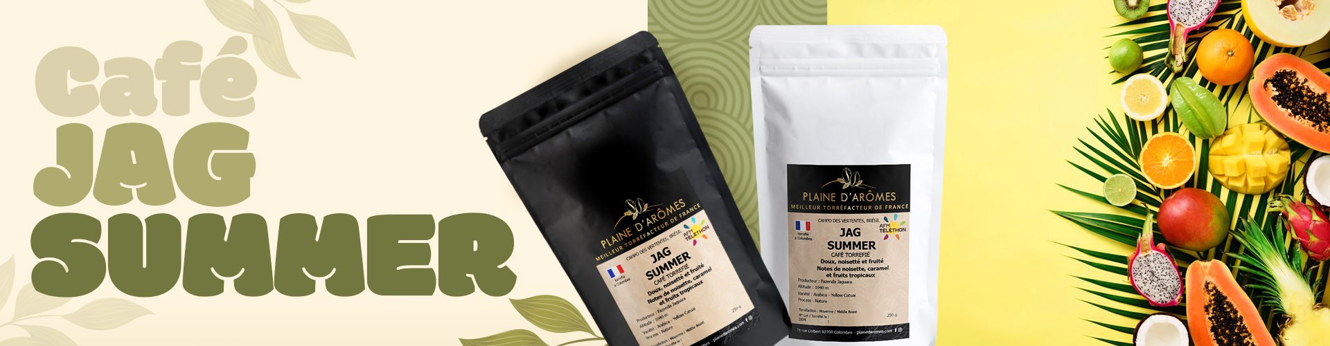 Notre nouveau café de l'été : Jag Summer !